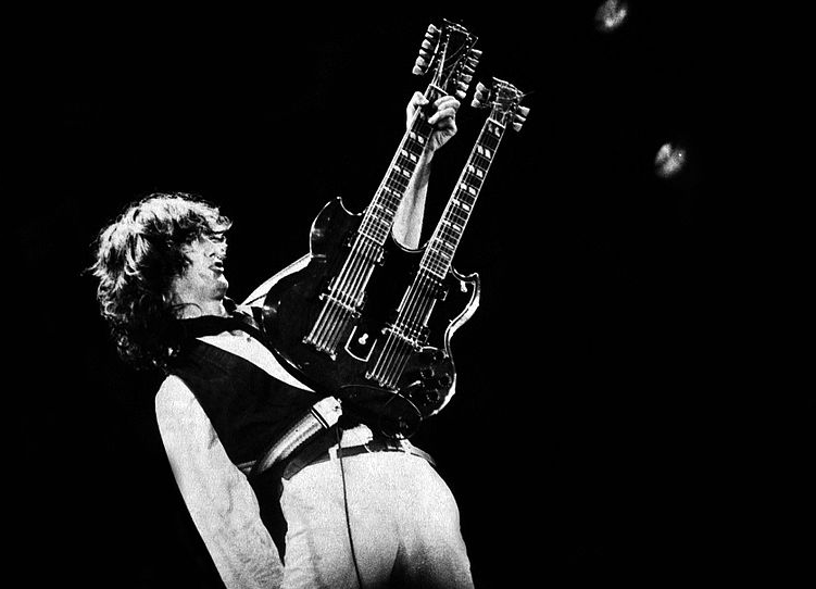Jimmy Page of Led Zeppelin