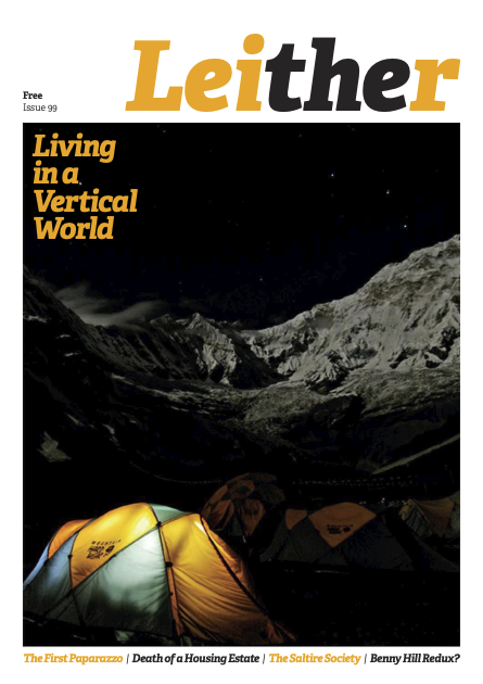 Front cover of Issue 99 of The Leither