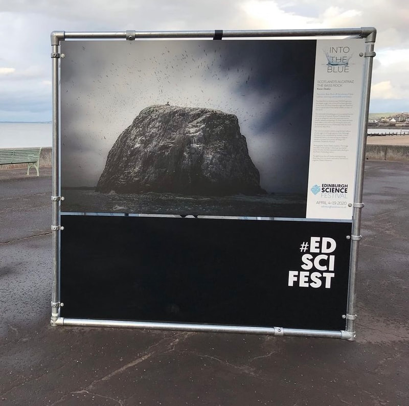 Photo of Ed Sci Fest 2020 poster on Porty Prom: the Bass Rock