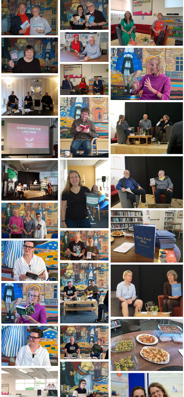 Screenshot of images from 14th Portobello Book Festival