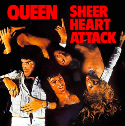 Queen - Sheer Heart Attack album cover